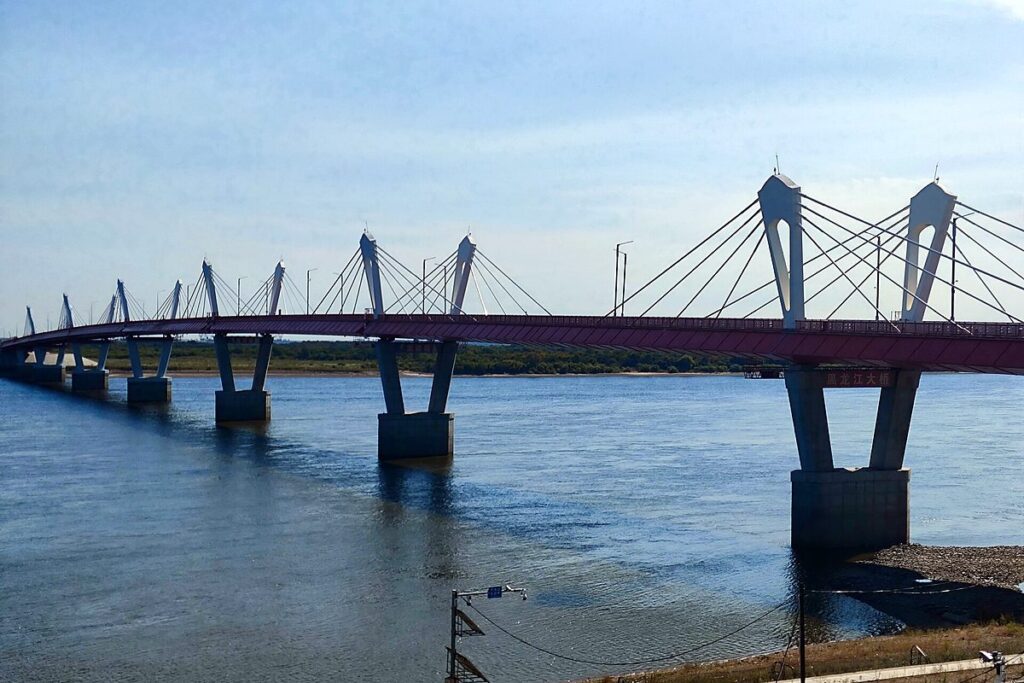 Мост через Амур на границе Благовещенск — Хэйхэ